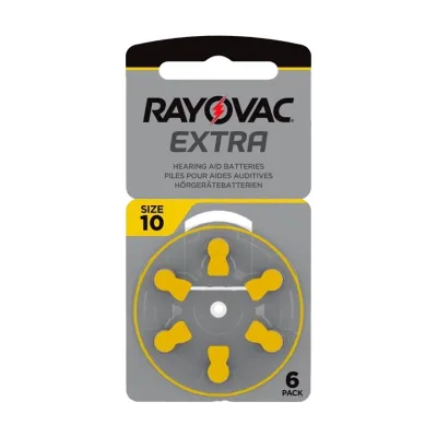 Rayovac 10 hörapparatsbatterier