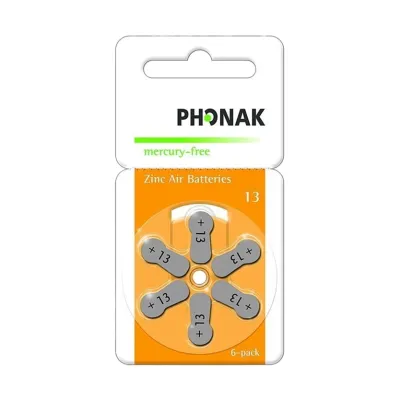 Phonak 13 batteri