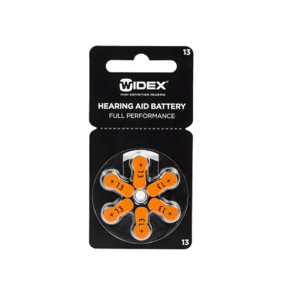 Widex 13 Batteri