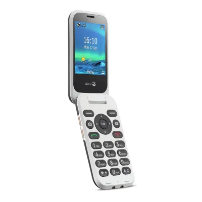 Doro 6881 Mobiltelefon med dubbla skärmar