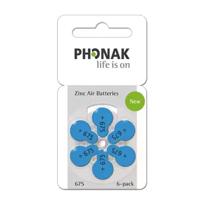 Phonak 675 Batteri