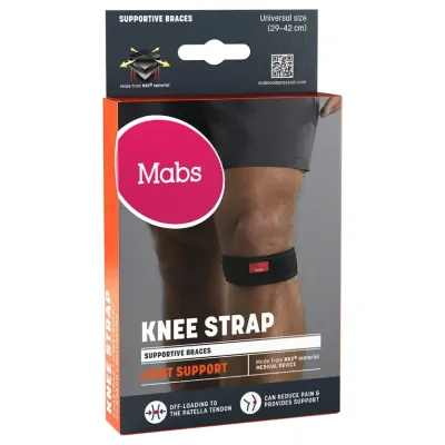 Mabs Knästrap One Size Svart
