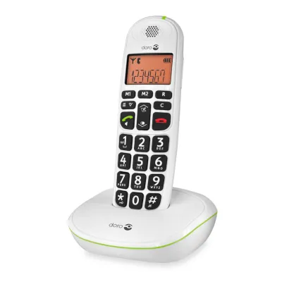 Doro PhoneEasy 100w trådlös hemtelefon med ljudförstärkning