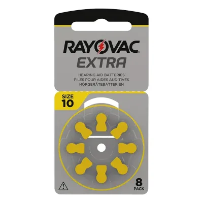 Rayovac Extra Hörapparatsbatterier 10