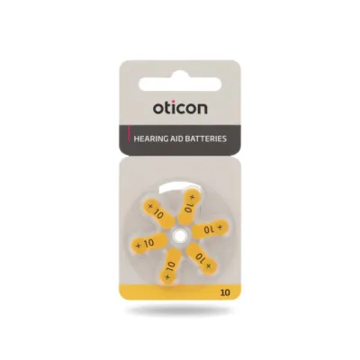 Oticon 10 batteri