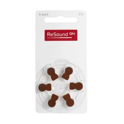ReSound 312 Batteri