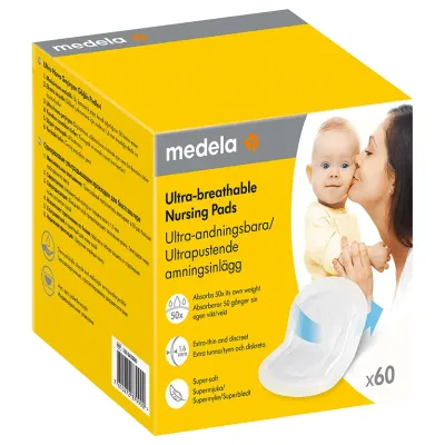 Medela Ultra-andningsbara amningsinlägg 60st