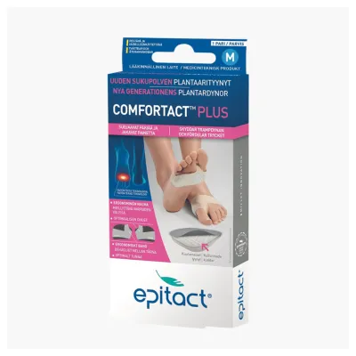 Trampdynekuddar Epitact Comfortact Plus – gel och skummaterial