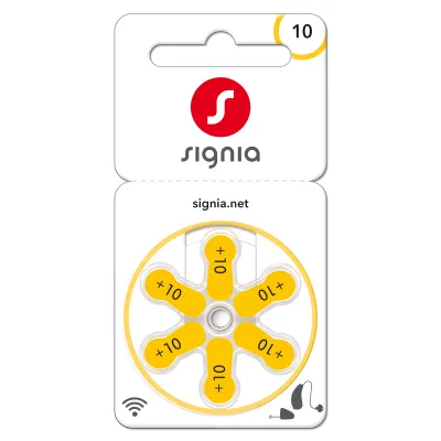 Signia 10 Batteri