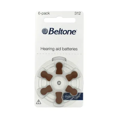 Beltone 312 Hörapparatsbatteri